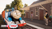 Thomas with Sir Topham Hatt