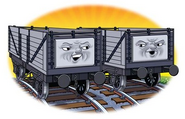 Troublesome Trucks illustrated by Tommy Stubbs