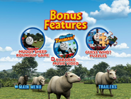 US/Canadian DVD Bonus Features menu