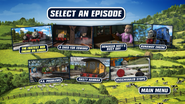 Episode Selection menu