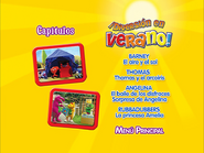 Latin American DVD Episode Selection menu