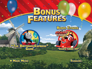 US/Canadian Bonus Features menu