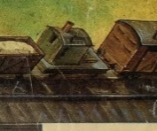 The Breakdown Train as depicted in a Time-Life promo (minus the crane arm and amongst a goods train)