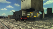 Diesel, 'Arry and Bert at the coaling plant