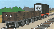 Troublesome Trucks in a My First Thomas book