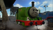 Percy's plastic model's last appearance