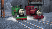 Peter Sam with Skarloey in the twenty-third series