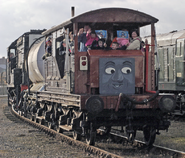 A Brake Van at the National Railway Museum