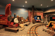 Murdoch at Thomas Land in Japan