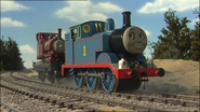 Skarloey's small scale model with Thomas