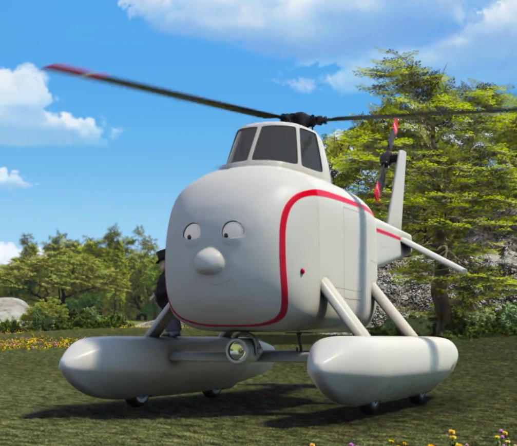 helicopter on thomas the tank engine