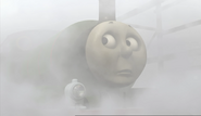 Percy in the fog