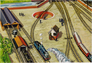 The coaling stage near Tidmouth Sheds