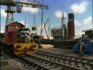 Salty's unused sixth series annoyed face that first appeared in an extended scene from the seventh series episode, What's the Matter with Henry?... (2003)