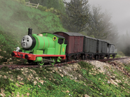 Note: Close-up of Percy's face only and mirrored