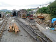 Pendre Sheds, the basis for the Skarloey Railway Engine Sheds