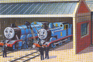 Henry as re-illustrated by C. Reginald Dalby (note: his brass chimney cowel has been removed)