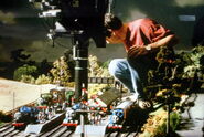 Filming Thomas and the Special Letter