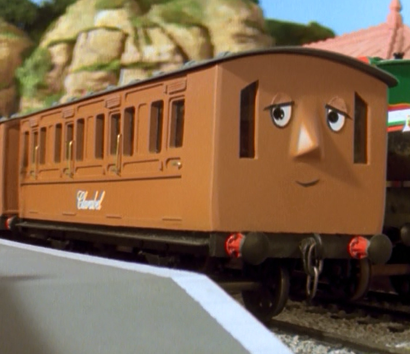 ANNIE & CLARABEL Thomas & Friends The Tank Engine Wooden Railway Train NEW ! Toys & Hobbies TV