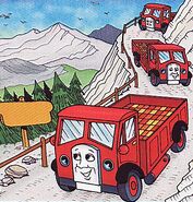 The Horrid Lorries in a magazine story