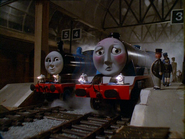 Gordon's tired/embarrassed face that first appeared in the second series episode, Wrong Road... (1986)