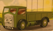 Lorry 3's promotional artwork in a board game