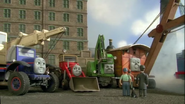 Jack with Alfie, Kelly and Ned in Jack and the Sodor Construction Company