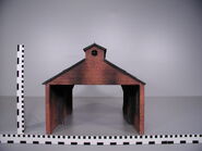 Eighth series ruler reference of the red brick shed