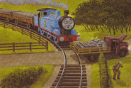 A level crossing on Edward's Branch Line