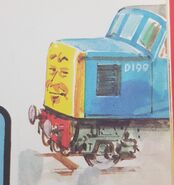 D199 in an annual illustrated by Edgar Hodges