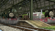 Stanley with Emily and Henry in Day of the Diesels