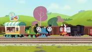 The snack wagon in Sodor Sings Together