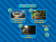 Episode selection menu