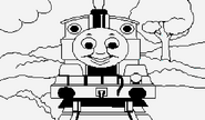 Thomas in Electronic Paint Box