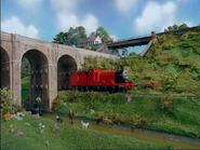 James passing the canal