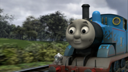 Thomas covered with medium muddy water (Splish Splash Splosh)