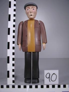 Old Bailey's body in an eighth series ruler reference photograph