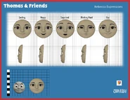 Rebecca's CGI expression sheet