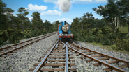 The junction leading to Dryaw Goods Yard