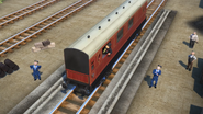 Sir Topham Hatt in a coach in the twenty-fourth series