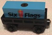 Six Flags car