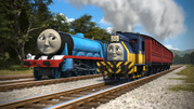 CGI Reenactment in A Friendly Farewell