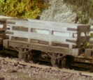 A white slate truck