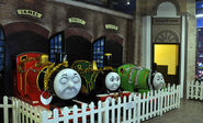 James, Percy and Emily at the Smiley Photo Stop