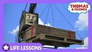 Cranky Dropped a Crate Life Lesson Admitting Your Mistakes Thomas & Friends UK