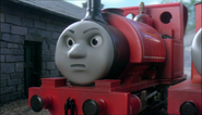 Skarloey's cross face that only appeared in the sixth, seventh and ninth series (2002-2003, 2005)