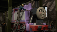 Rosie at the Steamworks in the sixteenth series