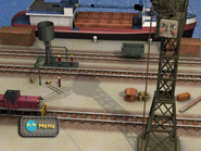 Cranky with Salty in Great Destinations on Sodor game