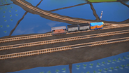 A brake van in the twenty-second series