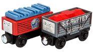 Wooden Railway Demolition S.C. Ruffey and Blue Mountain Quarry Troublesome Truck